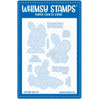 Whimsy Stamps Dies - Hoppy Thoughts